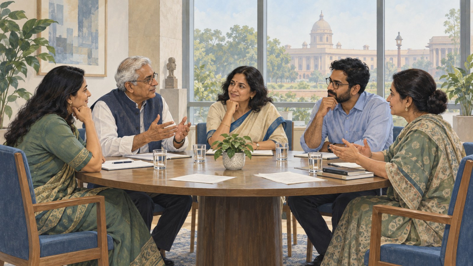 Dialogue is part of how a strong institution works.